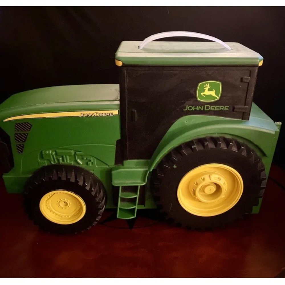 ERTL John Deere Plastic Tractor Storage Carrying Case